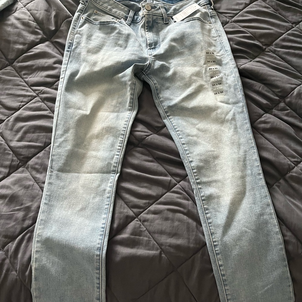 pacsun light wash jeans never worn